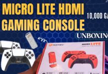 Micro Lite HDMI Gaming Console Unboxing