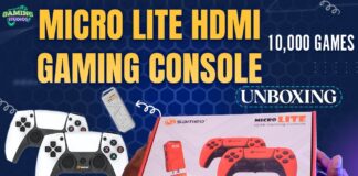 Micro Lite HDMI Gaming Console Unboxing