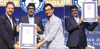 Megastar Chirnjeevi Power Star Guinness World Record, Megastar Chirnjeevi, Chirnjeevi, Pavan Kalyan, Power Star Got Guinness World Record, Chirnjeevi Got Guinness World Record, Chiranjeevi Honoured By Guinness, Chiranjeevi Breaks New Guinness, Chiranjeevi Enters Guinness World Records, Guinness World Records, Tollywood, Tollywood News, Tollywood Latest News, Tollywood Updates, Live Updates, Breaking News, Headlines, Live News, Mango News, Mango News Telugu