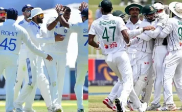 Challenge For Team India In Test Series With Bangladesh, Challenge For Team India, Test Series With Bangladesh, Team India In Test Series, Ashes Test Series, Bangladesh Fast Bowler Nahid Rana, Mehdi Hassan, IND Vs Bangladesh, Kohli, Rohit, Team India, Test Series, WTC Final, Upcoming Test Matches, Test Format, Cricket, Latest Cricket News, Cricket Live Updates, India, BCCI, Sports News, Sports Live Updates, Mango News, Mango News Telugu