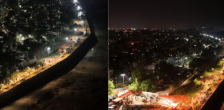 The Retaining Wall That Saved The People Of Vijayawada, Retaining Wall That Saved The People, Retaining Wall Of Vijayawada, Retaining Wall, Bejawada, Retaining Wall Credit, Vijayawada Floods, Vijayawada Retaining Wall Constructed By Whom, Vijayawada Floods, Rain Alert, Officials Have Been Alerted, Heavy Rain Are Falling Across AP, Heavy Rain In AP, Weather Report, Red Alert, AP, Heavy Rain, Andhra Pradesh, AP Rains, AP Live Updates, Political News, Mango News, Mango News Telugu