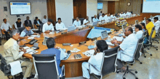 After A While AP Cabinet Meet Chaired By Chandrababu, After A While AP Cabinet, AP Cabinet Meet Chaired By Chandrababu, Latest AP Cabinet Meet, AP Cabinet Live Updates, 3 Discussion In This Cabinet On Free Cylinders Scheme, AP Cabinet, Chandrababu, Andhra Pradesh, AP Live Updates, Live Updates, Breaking News, Headlines, Live News, Mango News, Mango News Telugu