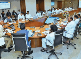 After A While AP Cabinet Meet Chaired By Chandrababu, After A While AP Cabinet, AP Cabinet Meet Chaired By Chandrababu, Latest AP Cabinet Meet, AP Cabinet Live Updates, 3 Discussion In This Cabinet On Free Cylinders Scheme, AP Cabinet, Chandrababu, Andhra Pradesh, AP Live Updates, Live Updates, Breaking News, Headlines, Live News, Mango News, Mango News Telugu