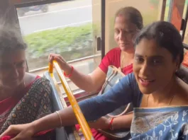 Sharmila Who Traveled In RTC Bus Is The Reason, Sharmila Traveled In RTC Bus, Sharmila Traveled In Bus, APCC Chief Ys Sharmila, Sharmila Traveled In Bus, Sharmila Traveled In RTC Bus.. Is The Reason!, Ys Sharmila Tour, Free Bus Scheme, TDP, YCP, Andhra Pradesh, AP Live Updates, AP Politics, Political News, Live Updates, Breaking News, Headlines, Live News, Mango News, Mango News Telugu