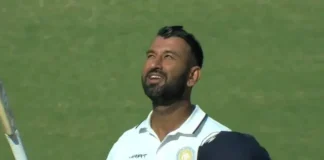 Cheteshwar Pujara Broke Brian Laras Record, Brian Laras Record Break, Cheteshwar Pujara Record Break, Cheteshwar Pujara Records, Cheteshwar Pujara News Record, Cheteshwar Pujara, Pujara Breaks Lara Record, Pujara Double Hundred, Team India, Cricket, Latest Cricket News, Cricket Live Updates, India, BCCI, Sports News, Sports Live Updates, Mango News, Mango News Telugu
