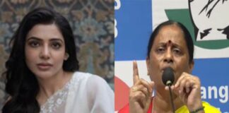 Konda Surekha Retracted Her Comments, Konda Surekha Retracted, Konda Surekha Clarifies Over Remarks, Konda Surekha Retracts Comments On Actors, Konda Surekha Apologises For Naga, Konda Surekha Issues Clarification, Slip Of Tongue, Minister Konda Surekha, The Tweet Was Not Intended To Hurt Samantha, Hyderabad Live Updates, Latest Hyderabad News, Telangana, TS Politics, TS Live Updates, Political News, Mango News, Mango News Telugu