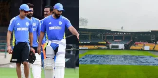 Ind Vs Nz Will The First Test Go Smoothly, Ind Vs Nz, Ind Vs Nz First Test, First Test, 3 Match Test Series Against New Zealand, Bangalore, Border Gavaskar Trophy, Chinnaswamy Stadium, Icc Test World Championship, Ind Vs Nz, Ind Vs Nz Test Series, The Weather In Bengaluru Is Cloudy And It Rains Incessantly, Cricket, Latest Cricket News, Cricket Live Updates, India, BCCI, Sports News, Sports Live Updates, Mango News, Mango News Telugu