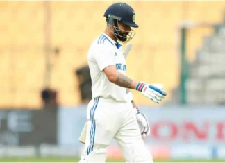 Sanjay Manjrekar Salutes Virat Kohli For Ducking Out, Sanjay Manjrekar Salutes, Virat Kohli Duck Out, Sanjay Manjrekar, Virat Kohli, Virat Kohli Duck Out In Test, Bangalore Test, Captain Rohit Sharma, India Vs New Zealad Match, Kohli, Team India, Tom Latham, Border Gavaskar Trophy, Chinnaswamy Stadium, Icc Test World Championship, Ind Vs Nz, Ind Vs Nz Test Series, Cricket, Latest Cricket News, Cricket Live Updates, India, BCCI, Sports News, Sports Live Updates, Mango News, Mango News Telugu