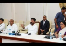 CM Revanth Reddys Meeting With Representatives Of Foxconn, Foxconn Representatives, CM Revanth Reddy, Foxconn Is The Company That Makes Apple Iphones, Foxconn Kongara Kalan Park, Foxconn Project In Kongara Kalan, Industries Minister Sridhar Babu, Foxconn Project, Foxconn Plant at Kongara Kalan, Hyderabad Live Updates, Latest Hyderabad News, Telangana, TS Politics, TS Live Updates, Political News, Mango News, Mango News Telugu