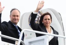 American Politics Around Kamala Harrish, Donald Trump Vs Kamala Harris, Douglas Emhoff Is The Husband Of Kamala Harris, Kamala Haris, Kamala Harris Husband, Kamala Harris Husband Douglas Emhoff Extramarital Affair, US Elections, America, Kamala Harris, Donald Trump, USA, America Elections, US Elections 2024, US Political News, Political News, Mango News, Mango News Telugu