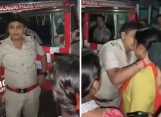 SI Gave A Lip Kiss To A Minor Girl, SI Gave A Lip Kiss, Lip Kiss, Lip Kiss To A Minor Girl, Minor Girl, Minor Girl Lip Kiss, Lip Kiss To A Minor Girl On The Road, SI West Bengal, West Bengal News, West Bengal Live Updates, West Bengal Latest News, India National News, Live Updates, Breaking News, Headlines, Live News, Mango News, Mango News Telugu