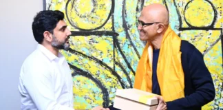 Minister Nara Lokesh Met Microsoft CEO Satya Nadella, Nara Lokesh Met Microsoft CEO Satya Nadella, Microsoft CEO, Microsoft, Nara Lokesh, Andhra It Minister Nara Lokesh, Nara Lokesh Met Microsoft CEO Satya Nadella, Nara Lokesh Us Tour, Andhra Pradesh, AP Live Updates, Live Updates, Breaking News, Headlines, Live News, Mango News, Mango News Telugu