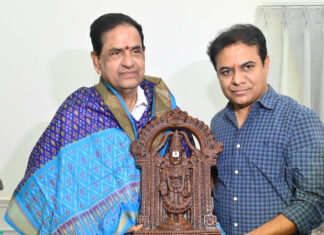 TTD Chairman BR Naidu KTR Meet A Hot Topic In Telangana Politics, TTD Chairman BR Naidu, KTR Meet BR Naidu, Hot Topic In Telangana Politics, Telangana Hot Topic Politics, TTD Chairman, BR Naidu, BR Naidu Appointed As TTD Chairman, KTR, KTR BR.Naidu Meet, Hyderabad Live Updates, Latest Hyderabad News, Telangana, TS Politics, TS Live Updates, Political News, Mango News, Mango News Telugu