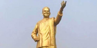 A Hundred Feet Statue Of NTR
