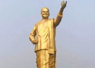 A Hundred Feet Statue Of NTR