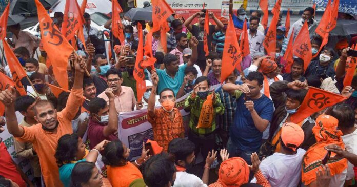 Hindus Rally In Bangladesh