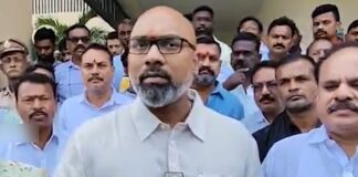 Need To Trim KTRs Ego BRS Party Should Be Erased Dharmapuri Arvind, Need To Trim KTRs Ego, BRS Party Should Be Erased, KTRs Ego, Dharmapuri Arvind Comments On KTR, Arvind Dharmapuri Angry Over KTR, BRS, Dharmapuri Arvind, KTR, BJP, Hyderabad Live Updates, Latest Hyderabad News, Telangana, TS Politics, TS Live Updates, Political News, Mango News, Mango News Telugu