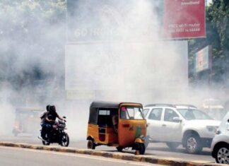 Hyderabad Pollution Enters Danger Zone, Hyderabad Danger Zone, Air Pollution, Hyderabad Pollution, Pollution In Hyderabad, Air Pollution In Hyderabad Is Increasing, AQI, Hyderabad Air Pollution, Hyderabad Pollution, Pollution, Hyderabad, Hyderabad Live Updates, Hyderabad Politics, Weather Updates, Telangana Weather Update, Telangana, TS Live Updates, Mango News, Mango News Telugu