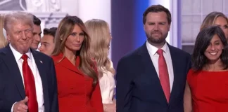 American Vice President JD Vance Is The Husband Of A Telugu Woman, American Vice President, JD Vance America Vice President, JD Vance Is The Husband Of A Telugu Woman, JD Vance, Usha Chilukuri Vance, America President, 2024 US Elections, Elon Musk, Tesla Shares, Us Election Results, President Of The United States, US Elections, America, Kamala Harris, Donald Trump, USA, America Elections, US Elections 2024, US Political News, Political News, Mango News, Mango News Telugu