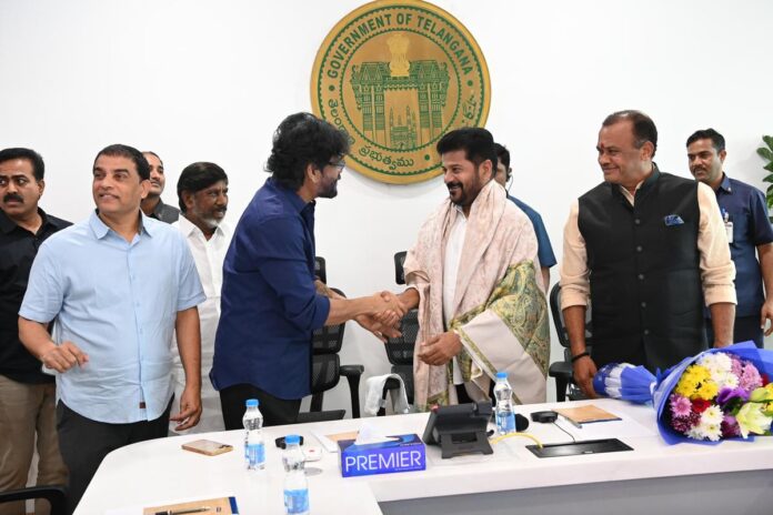CM Revanth Reddys Bold Stand No More Benefit Shows In Telangana, CM Revanth Reddys Bold Stand, No More Benefit Shows In Telangana, No More Benefit Shows, Benefit Shows In Telangana, CM Revanth Reddy’S Statement, Sandhya Theatre Incident, Telangana Film Industry Updateshyderabad As Global Film Hub, Tollywood Benefit Shows Ban, Theater Premiere Tragedy, Victim’s Family, Pushpa 2 Controversy, Sandhya Theater, Allu Arjun, Rashimka, Sukumar, Pushpa 2 Movie, Pushpa 2 Latest News, Allu Arjun Pushpa 2 Movie, Tollywood, Tollywood News, Tollywood Latest News, Tollywood Updates,Mango News, Mango News Telugu