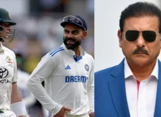 Virat Kohli And Steve Smith Just 40 Minutes On The Crease Can Change The Game, Just 40 Minutes On The Crease Can Change The Game, Virat Kohli And Steve Smith, Virat Kohli, Border Gavaskar Trophy, Melbourne Test, Ravi Shastri, Steve Smith, World Test Championship Race, India Vs Australia, Team India, Austarlia, Test Cricket, WTC Final, Border Gavaskar Trophy, IND Vs AUS, IND Vs AUS Test Series, Cricket, Latest Cricket News, Cricket Live Updates, India, BCCI, Sports News, Sports Live Updates, Mango News, Mango News Telugu