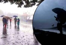 Rains In These Districts Of AP Today, Rains In These Districts, Surface Circulation Effect, Surface Rotation Effect, IMD Weather Alerts, Rain Alert, IMD, IMD Alert, Officials Have Been Alerted, Heavy Rain Are Falling Across AP, Heavy Rain In AP, Weather Report, Red Alert, AP, Heavy Rain, Andhra Pradesh, AP Rains, AP Live Updates, Political News, Mango News, Mango News Telugu