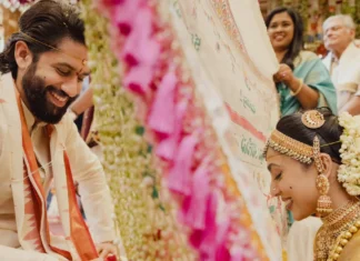 Naga Chaitanya And Shobhita Dhulipalas Wedding, Celebrities At The Wedding Ceremony, Naga Chaitanya Sobhita Wedding, Naga Chaitanya Wedding, Naga Chaitanya Shobhita Got Married, Naga Chaitanya Shobhita Wedding, Naga Chaitanya And Akhil To Get Married, Naga Chaitanya And Akhil Marriage, Naga Chaitanya And Akhil Wedding, Akhil, Akkineni Family, Akkineni Family Wedding, Naga Chaitanya, Nagarjuna, Wedding, Tollywood, Tollywood News, Tollywood Latest News, Tollywood Updates,Mango News, Mango News Telugu