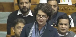 Priyanka Gandhis Fiery Speech In Parliament Attacking The Constitution Betting The Nations Wealth, Priyanka Gandhi Fiery Speech, Fiery Speech In Parliament, Nations Wealth, Adani Controversy, Constitution Debate, Opposition Vs Nda, Parliament Speech, Priyanka Gandhi, Winter Parlamentary Sessions, One Nation One Election Bill, One Election Bill, Parlament Meetings, Winter Sessions, Parlament, National News, India, Congress, BJP, PM Modi, Live Updates, Breaking News, Live News, Mango News, Mango News Telugu