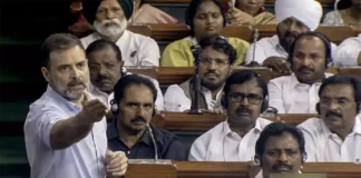 Storm Over Ambedkar Comments High Tension In Parliament, High Tension In Parliament, Storm Over Ambedkar Comments, Ambedkar Controversy, Amit Shah Comments, BJP Vs Congress, Parliament Tension, Rahul Gandhi Protest, Winter Parlamentary Sessions, One Nation One Election Bill, One Election Bill, Parlament Meetings, Winter Sessions, Parlament, National News, India, Congress, BJP, PM Modi, Live Updates, Breaking News, Live News, Mango News, Mango News Telugu