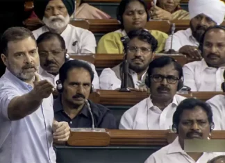 Storm Over Ambedkar Comments High Tension In Parliament, High Tension In Parliament, Storm Over Ambedkar Comments, Ambedkar Controversy, Amit Shah Comments, BJP Vs Congress, Parliament Tension, Rahul Gandhi Protest, Winter Parlamentary Sessions, One Nation One Election Bill, One Election Bill, Parlament Meetings, Winter Sessions, Parlament, National News, India, Congress, BJP, PM Modi, Live Updates, Breaking News, Live News, Mango News, Mango News Telugu