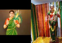 New Look For Telangana Thalli, Telangana Thalli, Telangana Thalli Statue New Look, Telangana Thalli Statue Modified, Modified Telangana Thalli Statue, Telangana Thalli Statue, Telangana Thalli Statue Going Viral On Social Media, Hyderabad Live Updates, Latest Hyderabad News, CM Revanth Reddy, Telangana, TS Politics, TS Live Updates, Political News, Breaking News, Headlines, Live News, Mango News, Mango News Telugu