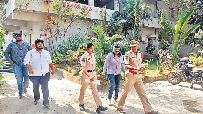 Lady Don Gurram Vijaya Lakshmi ₹400 Crore Illegal Villa Scam Arrested At Airport, Lady Don Gurram Vijaya Lakshmi, 400 Crore Illegal Villa Scam, Gurram Vijaya Lakshmi Arrested At Airport, Gurram Vijaya Lakshmi Illegal Villa Scam, Illegal Villa Scam, HMDA Fraud, Hyderabad Crime, Illegal Constructions, Lady Don Arrest, Real Estate Scam, Hyderabad Live Updates, Latest Hyderabad News, Telangana, TS Live Updates, Political News, Live Updates, Breaking News, Headlines, Live News, Mango News, Mango News Telugu