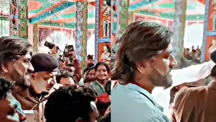 MS Dhoni Visits Deori Temple Preparing For IPL 2025 With Devotion