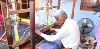 Telangana Handlooms Get A New Identity With Exclusive Handloom Mark,Brand Identity,Handloom Mark,Telangana Handlooms,Telangana Silk Sarees,Weavers Welfare,Mango News Telugu,Mango News,Handlooms,Telangana Handlooms,Telangana,Telangana News,Telangana Latest News,Abhaya Hastham Scheme,Telangana Abhaya Hastham Scheme,Telugu News,Cm Revanth Good News Handloom Workers Abhaya Hastam Scheme,Good News For Handloom Workers,Good News For Telangana Handloom Workers,Handloom Workers,Telangana Government,Handloom Telangana Abhayahasam,Telangana Govt Announces Guidelines For Of Handloom Abhaya Hastham Scheme,Telangana Handloom Abhaya Hastham Scheme,Handloom Marks,Telangana Govt Decided To Handloom Marks On To Handloom Products