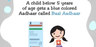 Aadhaar Cards To Be Issued To Minors From Today