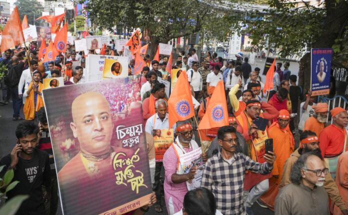 Bangladesh Does Not Listen To India, Bangladesh Does Not Listen, Bangladesh Issue, Bangladesh Hindu Fight, Bail Petition, Bangladesh, Hindu Religious Leader Chinmayi Krishnadas, India Former Iskcon Guru, Krishna Das, India, National News, International News, Live Updates, Breaking News, Headlines, Live News, Mango News, Mango News Telugu
