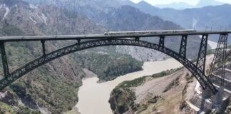 Kashmir Valley Vande Bharat Trial Run Begins Between Srinagar Katra, Kashmir Valley Vande Bharat, Vande Bharat Trial Run Begins Between Srinagar Katra, Srinagar Katra Vande Bharat, Kashmir Valley, Vande Bharat Trial, Chenab Bridge, India’s First Semi High Speed Train In Valley, Indian Railways Innovation, Srinagar Katra Connectivity, Vande Bharat Kashmir, India, National News, Live Updates, Breaking News, Headlines, Live News, Mango News, Mango News Telugu