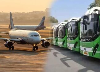 No More Expensive Cabs RTC Launches New Pushpak Services To Shamshabad Airport, New Pushpak Services To Shamshabad Airport, New Pushpak Services, No More Expensive Cabs, RTC Launches New Pushpak Services, Affordable Travel, Airport Connectivity, Hyderabad News, Public Transport, RTC Services, Shamshabad, Shamshabad Airport, Hyderabad Live Updates, Latest Hyderabad News, Telangana, TS Live Updates, Political News, Live Updates, Breaking News, Headlines, Live News, Mango News, Mango News Telugu