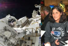 Sunita Williams Record In Space, Sunita Williams Record, Record In Space, Sunita Williams, Astronaut Butch Wilmore, ISS, NASA, Sunita Williams Spacewalk, Space, Space News, Technology, India, National News, International News, Live Updates, Breaking News, Headlines, Live News, Political News, Mango News, Mango News Telugu