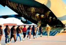 US Repatriates 37660 People In First Round, US Repatriates 37660 People, 37660 People In First Round, Homeland Security, Joe Biden, Triciya Mec Laflin, Zo Biden, Illegal Immigrants, America With Illegal Immigrants, Cracked Feet, Soft Feet, India, Donald Trump, Trump, New York, America, USA, America News, America Live Updates, National News, International News, Live Updates, Breaking News, Headlines, Live News, Mango News, Mango News Telugu