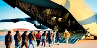 US Repatriates 37660 People In First Round, US Repatriates 37660 People, 37660 People In First Round, Homeland Security, Joe Biden, Triciya Mec Laflin, Zo Biden, Illegal Immigrants, America With Illegal Immigrants, Cracked Feet, Soft Feet, India, Donald Trump, Trump, New York, America, USA, America News, America Live Updates, National News, International News, Live Updates, Breaking News, Headlines, Live News, Mango News, Mango News Telugu