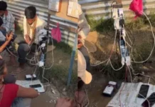 కుంభ మేళాలో కుర్రాడి స్మార్ట్ ఐడియా.. ఫోన్ ఛార్జింగ్తో లక్షల్లో ఆదాయం! Young Entrepreneur At Kumbh Mela Earning Lakhs With A Phone Charging Business, Young Entrepreneur At Kumbh Mela Earning Lakhs, Young Entrepreneur At Kumbh Mela, Phone Charging Business At Kumbh Mela, Kumbh Mela 2025, Mobile Charging Service, Startup Innovation, Viral Business Idea, Young Entrepreneur, Naga Sadhus, Poorna Kumbh, Aghoras, Devotees, Holy Dips, Maha Kumbh Mela, Naga Saints, Prayagraj, Kumbh Mela, Kumbh Mela A Grand Festival, Maha Kumbh Mela Prayagraj 2025, Maha Kumbh Mela 2025,Ganga, Godavari, Kaveri, Prayagraj, Tungabhadra, Yamuna, India, National News, Live Updates, Breaking News, Headlines, Live News, Mango News, Mango News Telugu