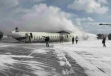 Plane Loses Control After Landing What Really Happened