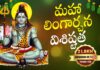మహాశివరాత్రి పర్వదినాన.. మహా లింగార్చన విశిష్టత..