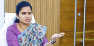 Former Minister Vidadala Rajinis Name Comes Up On Screen, Vidadala Rajinis Name Comes Up On Screen, Former Minister Vidadala Rajini, Actor Posani Krishna Murali, Former Minister Vidadala Rajini, Former Mp Gorantla Madhav, Vallabhaneni Vamsi, Vidadala Rajini, YSR Congress, Andhra Pradesh, AP Live Updates, AP Politics, Political News, Live Updates, Breaking News, Headlines, Live News, Mango News, Mango News Telugu