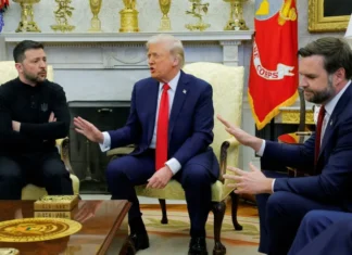 Trump Zelensky Clash Intensifies Uncertainty Looms Over Ukraines Future, Looms Over Ukraines Future, Trump Zelensky Clash, Peace Talks, Russia Ukraine War, Trump, US Military Aid, Zelensky, Trump, New York, America, USA, America News, America Live Updates, National News, International News, Live Updates, Breaking News, Headlines, Live News, Mango News, Mango News Telugu