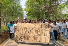 HCU Land Dispute Student Protests Intensify Police Resort To Lathi Charge,Environmental Conservation, HCU Protest, Hyderabad Land Dispute, Police Lathi Charge, Student Agitation,Telangana CM,Mango News,Mango News Telugu,HCU land dispute,HCU students,hyderabad news,Hyderabad Protests,Kancha Gachibowli,PIL High Court,Telangana CM Revanth Reddy,Telangana Congress,Telangana Government,Kancha Gachibowli Land Dispute,HCU,HCU Land Dispute News,HCU News,HCU Latest News,University Of Hyderabad,CM Revanth Reddy,CM Revanth Reddy Latest News,CM Revanth Reddy News,Telangana,Telangana News,Telangana Latest News,