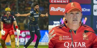 RCB Suffers Defeat Coach Flower Reacts To Siraj's Performance,Gujarat Titans, ipl 2024, Mohammed Siraj, RCB, Virat Kohli Injury,IPL 2025 match result,Mango News,Mango News Telugu,IPL 2025,IPL 2025 News,IPL 2025 Live,IPL,Cricket,Cricket Score,Cricket Score Live,Virat Kohli,Virat Kohli News,Virat Kohli Latest News,Siraj,RCB Latest News,RCB News,Siraj Performance,Gujarat Titans Score