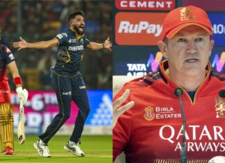 RCB Suffers Defeat Coach Flower Reacts To Siraj's Performance,Gujarat Titans, ipl 2024, Mohammed Siraj, RCB, Virat Kohli Injury,IPL 2025 match result,Mango News,Mango News Telugu,IPL 2025,IPL 2025 News,IPL 2025 Live,IPL,Cricket,Cricket Score,Cricket Score Live,Virat Kohli,Virat Kohli News,Virat Kohli Latest News,Siraj,RCB Latest News,RCB News,Siraj Performance,Gujarat Titans Score