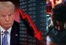 Stock Market Crash Sensex Plunges Over 3900 Points Amid Global Uncertainty,Global Recession Fears,Pharma Stocks,Sensex Fall,Stock Market Crash,Trump Tariffs,America,Donald Trump,Mango News,Mango News Telugu,National News,Global News,World News,USA,US,Donald Trump News,Donald Trump Latest News,Donald Trump Tariff Live Updates,Donald Trump Tariff Updates,Donald Trump Tariff,President Trump,President Donald Trump,US President Donald Trump,Stock Market,Stock Market Crash Sensex,Sensex Today,Stock Market LIVE Updates,Sensex crashes over 3900 points,Sensex Crashes Over 3900 Points,Stock Market Updates,Stock market crash,Sensex Today,Stock Market Crash News,Sensex,Nifty crash,US tariffs,tariffs,Nifty